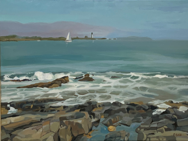 Breakers at Biddeford Pool, Maine by Patrick Sieg