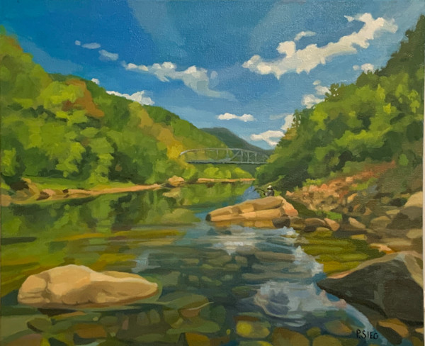 Fishing at the Gorge by Patrick Sieg