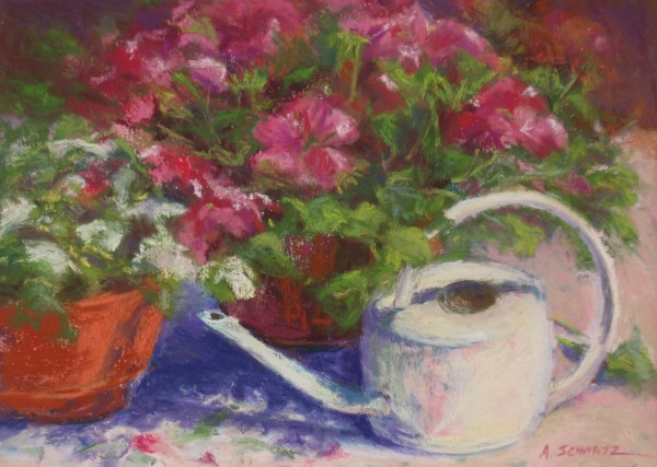 Watering Can by Alecia Schmitz