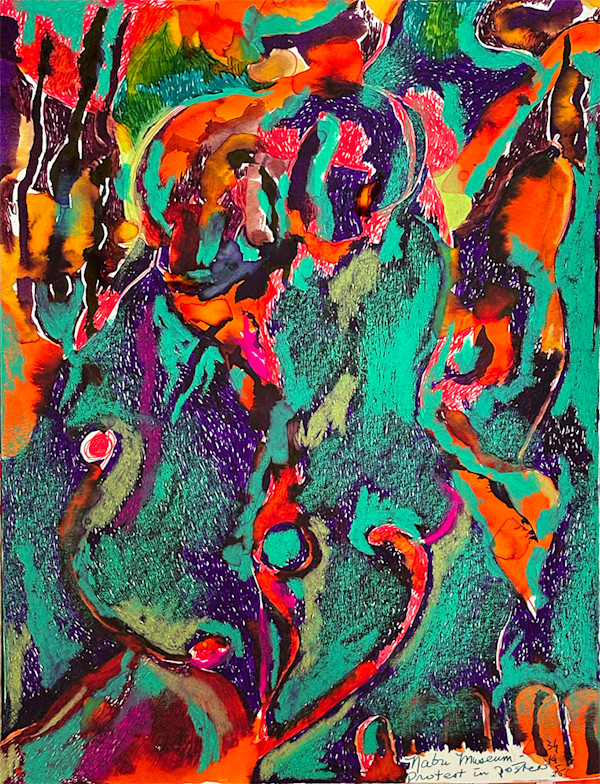 Nabu Museum: Protest in Posters, Zari Harat by Zari Harat