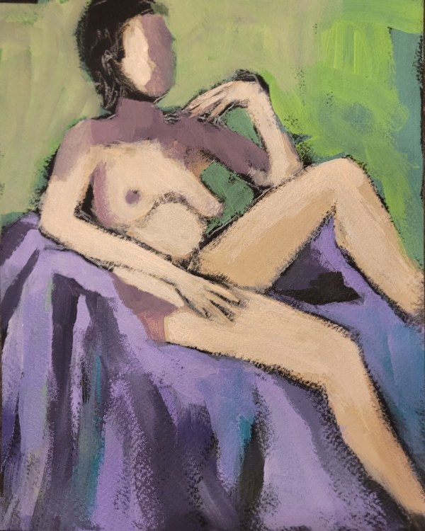 Seated Nude 10 by Cynthia Young, Image 1.