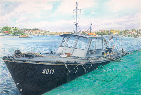 Australian Work Boat 4011 (379) by Victoria Kitanov