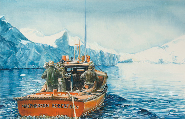 Royal Australian Navy Hydrographic Section Antarctic Expedition (1956) by Victoria Kitanov