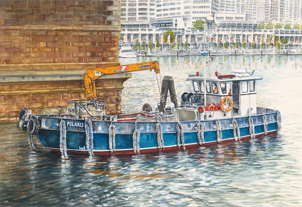 Polaris under Pyrmont Bridge by Victoria Kitanov