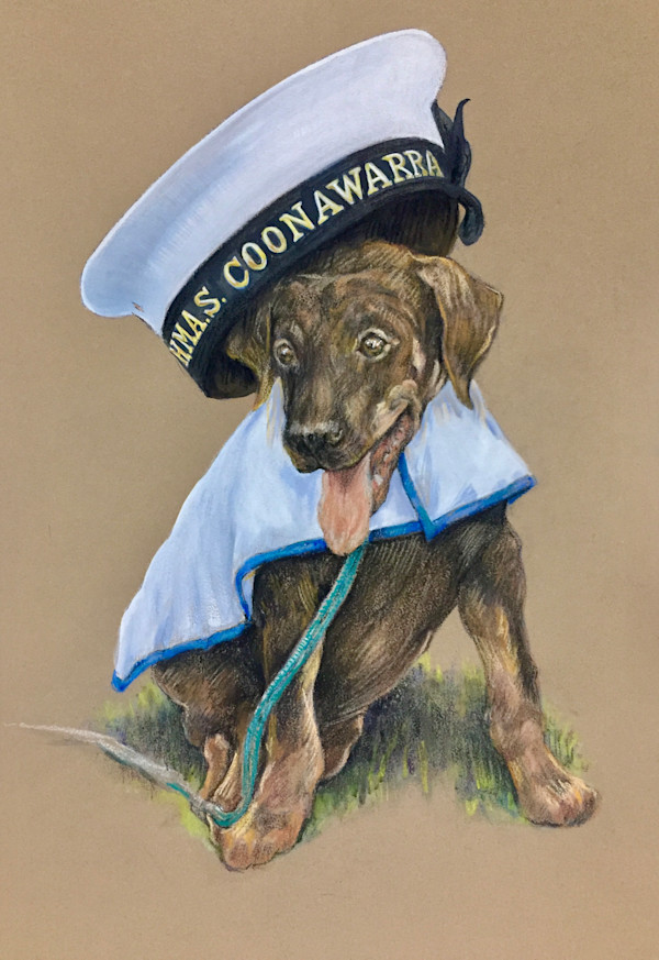 Royal Australian Navy Mascot: HMAS Coonawarra (c1973) by Victoria Kitanov