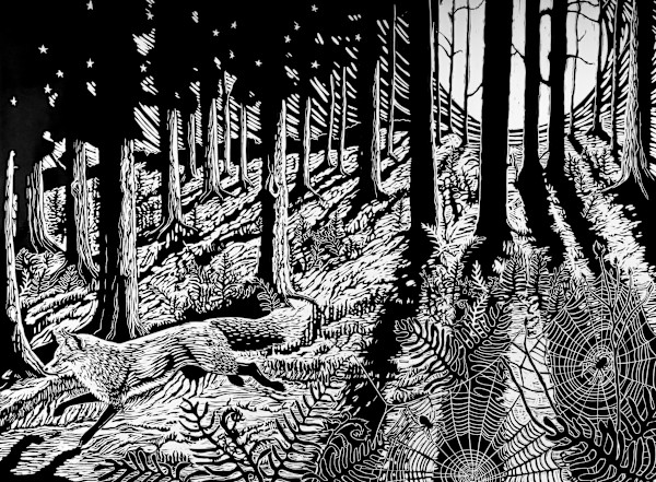 By the Light of the Setting Moon by Alison P Darrow, Image 1.