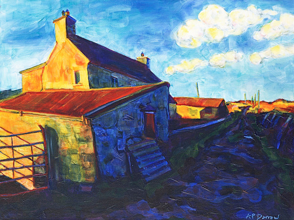 Irish Farm - Giclee  prints by Alison P Darrow