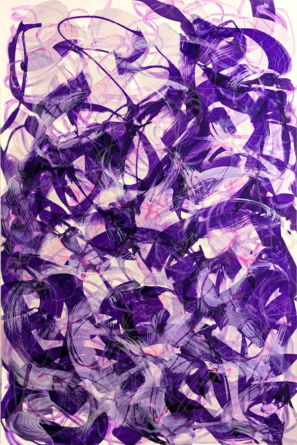 Umwelt (Violet) by Alison P Darrow