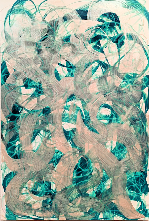 Umwelt (Green) by Alison P Darrow
