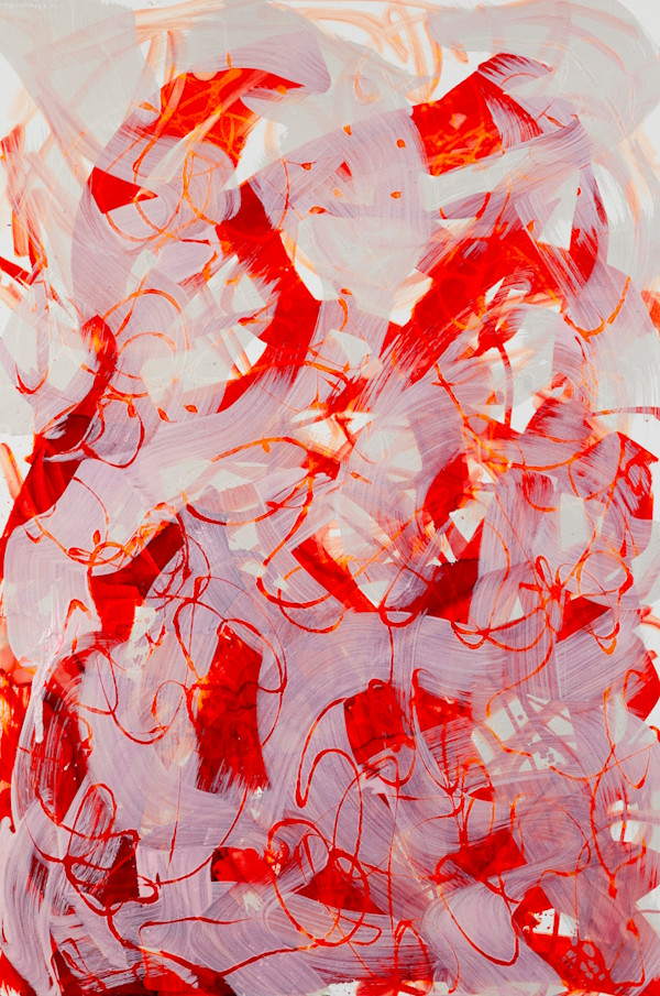 Umwelt (Red) by Alison P Darrow