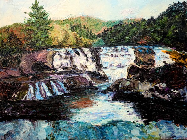 "Dougan Falls, Washougal, Washington" by Sandra Longmore