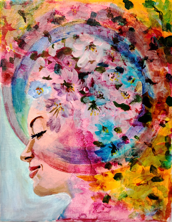 Apple Blossom by Sandra Longmore