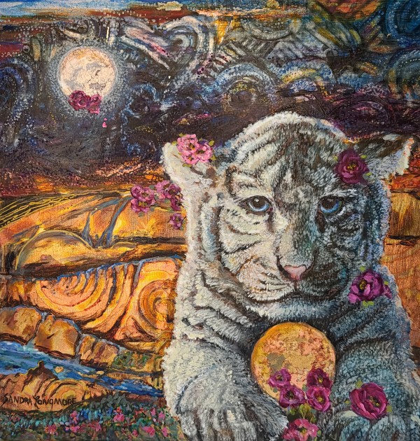 White Tiger World by Sandra Longmore