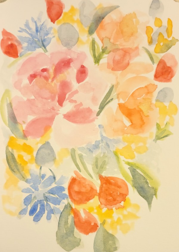 Flower Study by Ann Alexander