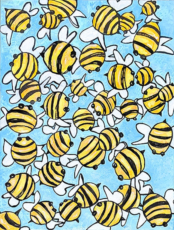 Bees by Jasmine Leach