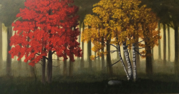Autumn Forest by Louise Douglas
