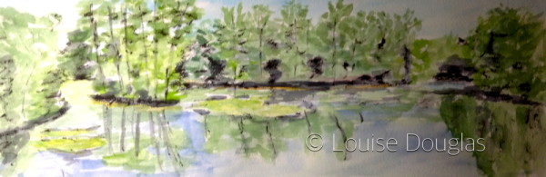 Quineboag River by Louise Douglas