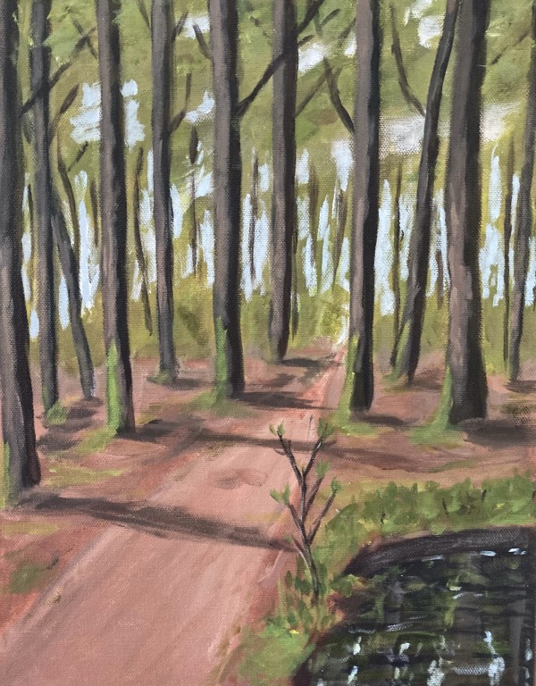 Forest Path by Louise Douglas