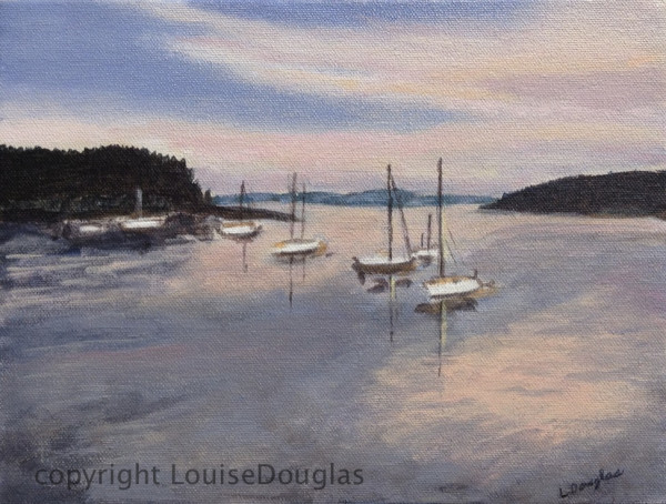 Daybreak 2, Port Clyde, ME by Louise Douglas