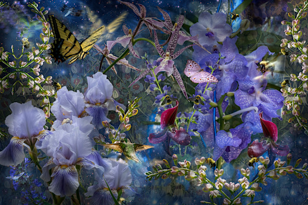 "These are the flowers that seek the skies..." by LISA  A.  FRANK, Image 3.