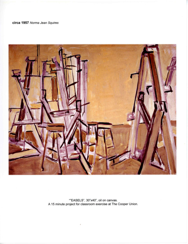 Easels by Norma Jean Squires