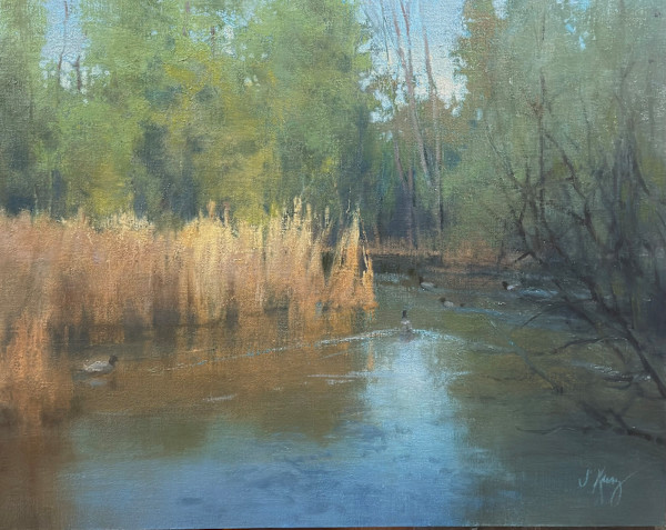 Spring Pond by Shanna Kunz