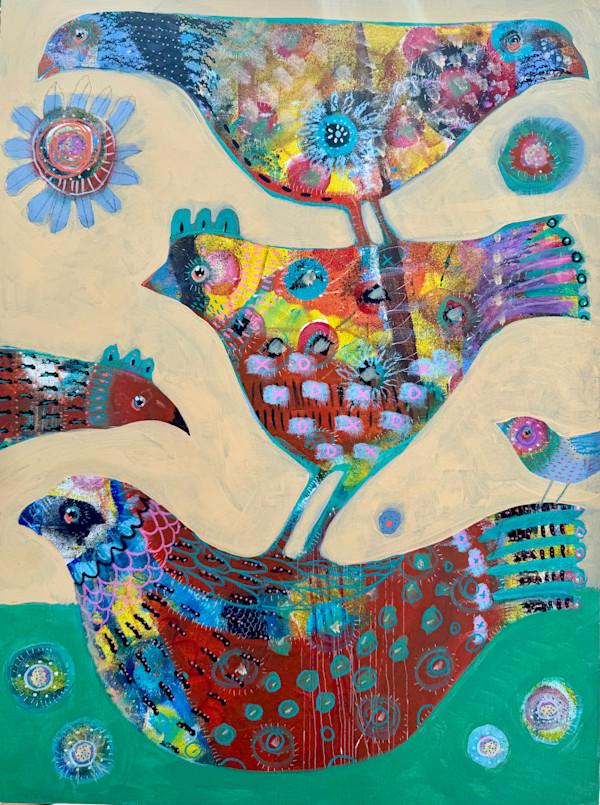 Feather and Flower by SteffanieLorig.com