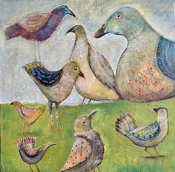 Feathers Together by SteffanieLorig.com