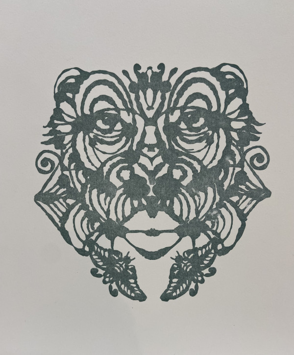 Bonobo Letterpress Print