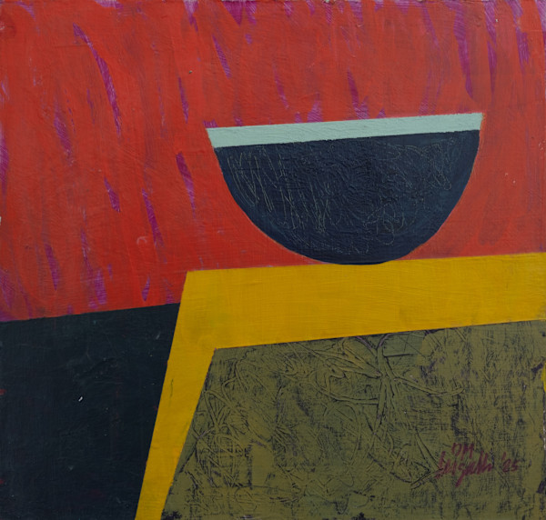 Yellow Table by Diane Ingalls-Reid, Image 1.