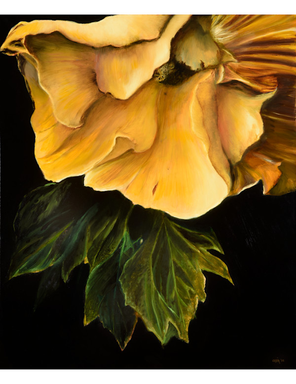 Autumns Flower, Nothing Gold Can Stay by Carolyn Kleinberger