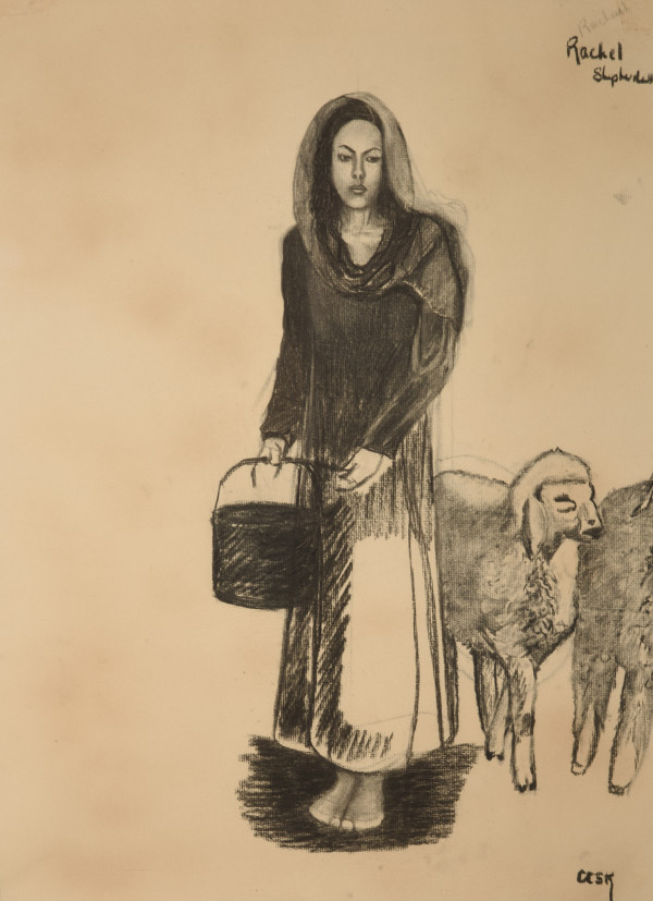 Rachel The Shepherdess by Carolyn Kleinberger 