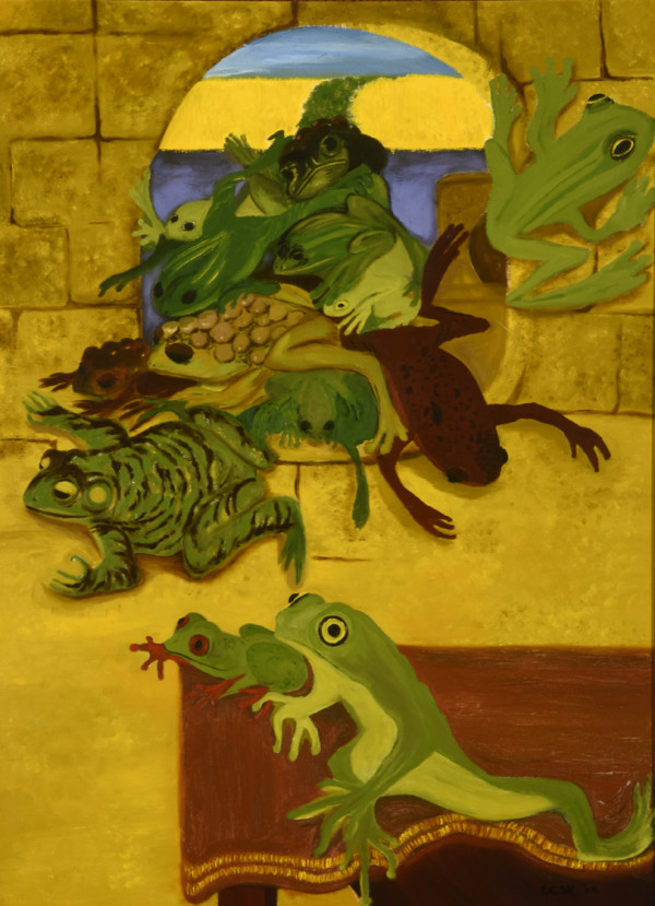 Frogs - The Second Plague by Carolyn Kleinberger 