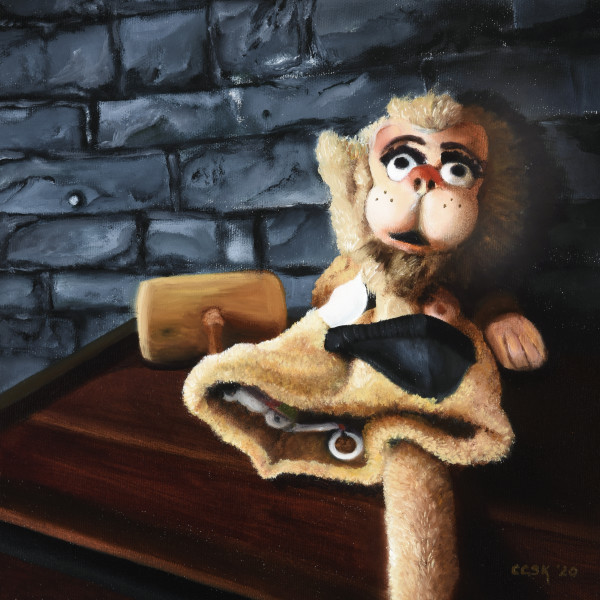 Lonely Monkey Puppet by Carolyn Kleinberger 