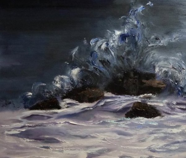 Breaking Waves by Carolyn Kleinberger 