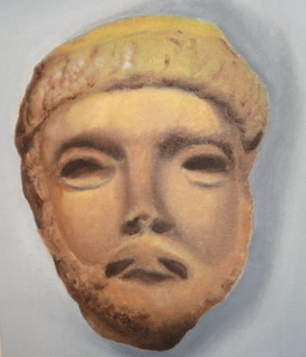 Bust of Persepholis by Carolyn Kleinberger 
