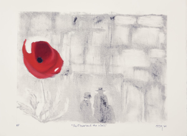 The Flower and the Wall | Ghost by Carolyn Kleinberger