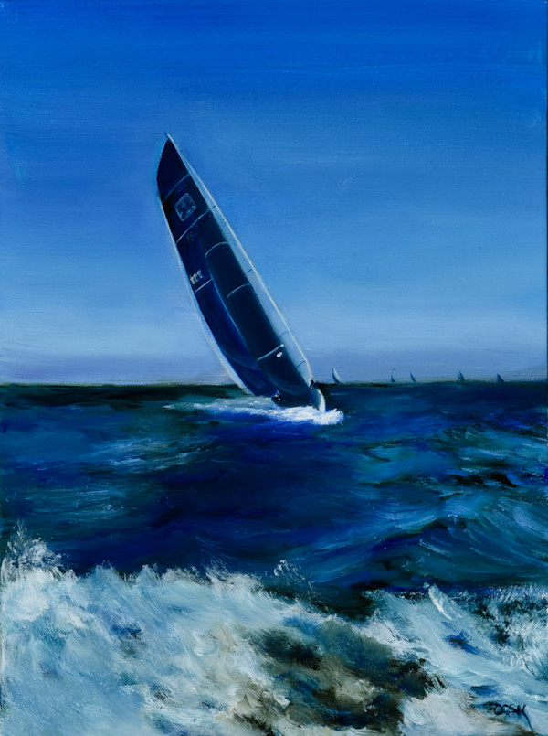 Fragile Lead in the Regatta by Carolyn Kleinberger, Image 1.