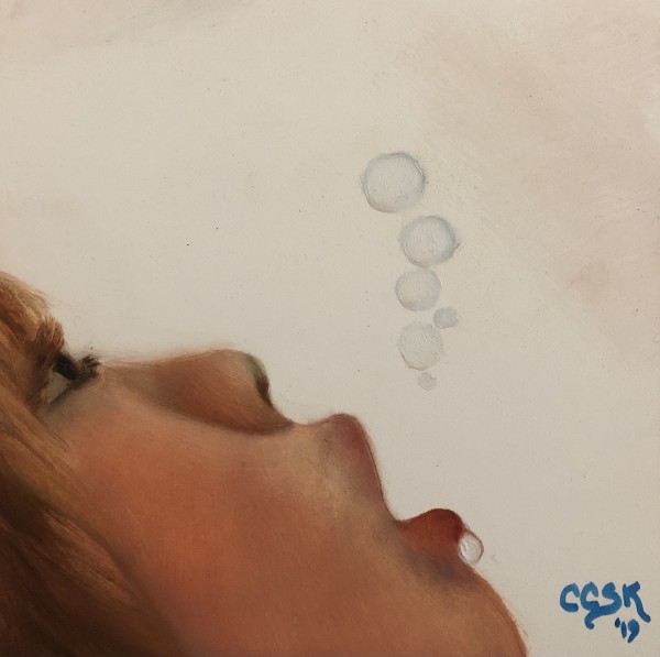 Blowing Bubbles by Carolyn Kleinberger 
