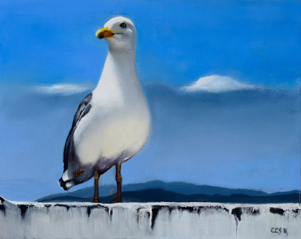 Standing Guard in Gibraltar by Carolyn Kleinberger, Image 1.