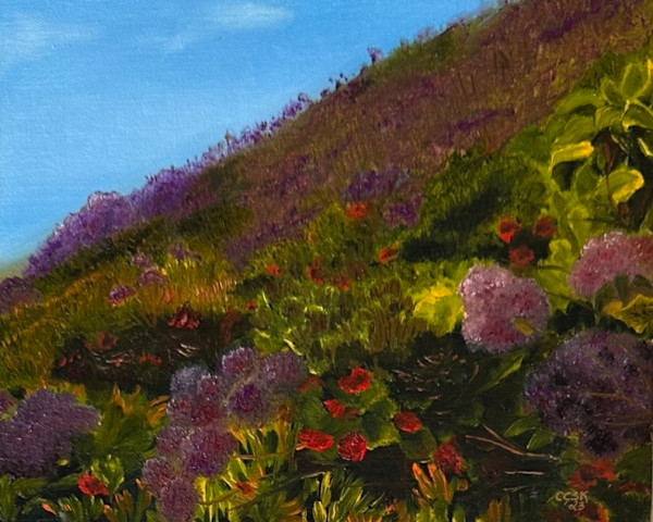 Walking Along the Meadow by Carolyn Kleinberger, Image 1.