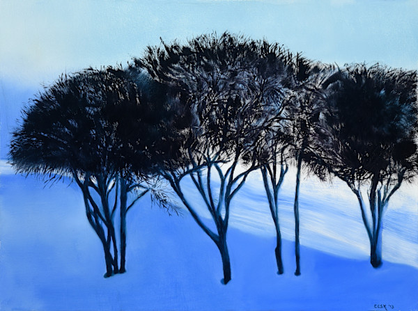Winter Trees I by Carolyn Kleinberger, Image 2.