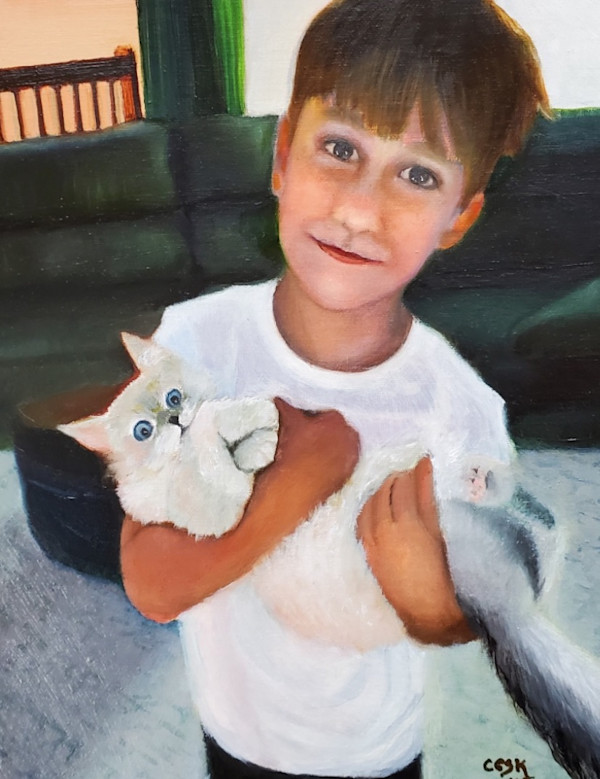 A Cat And His Isaac by Carolyn Kleinberger
