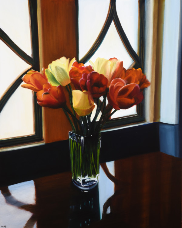Tulips In Cornwall by Carolyn Kleinberger 