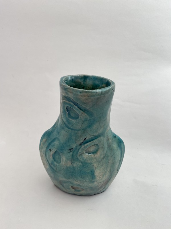 Turquoise Vase by Mariana Sola