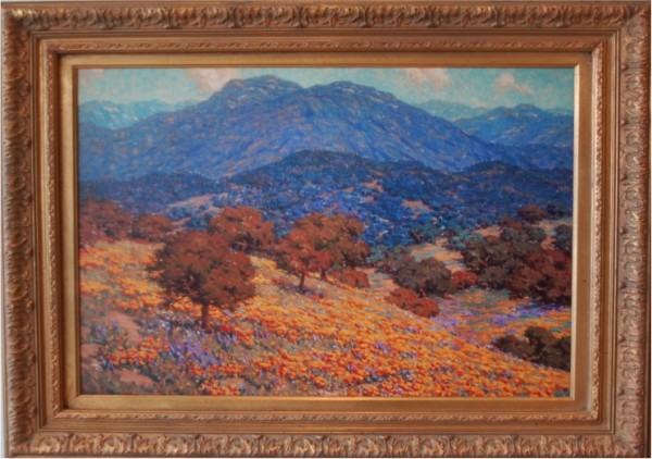 Poppies and Lupines by Granville Redmon