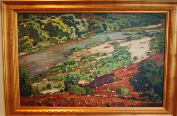 Santa Ana River by William Wendt