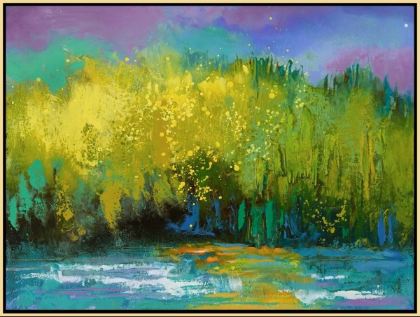 Reflections 61 (Rainbow Marsh #1) by Leslie Neumann