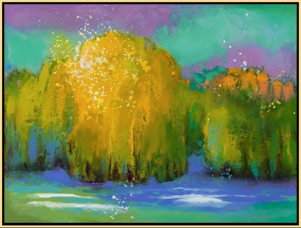 Reflections 63 (Rainbow Marsh #3) by Leslie Neumann