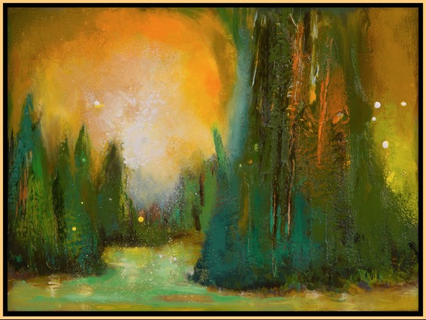 Sun Forest 8 by Leslie Neumann